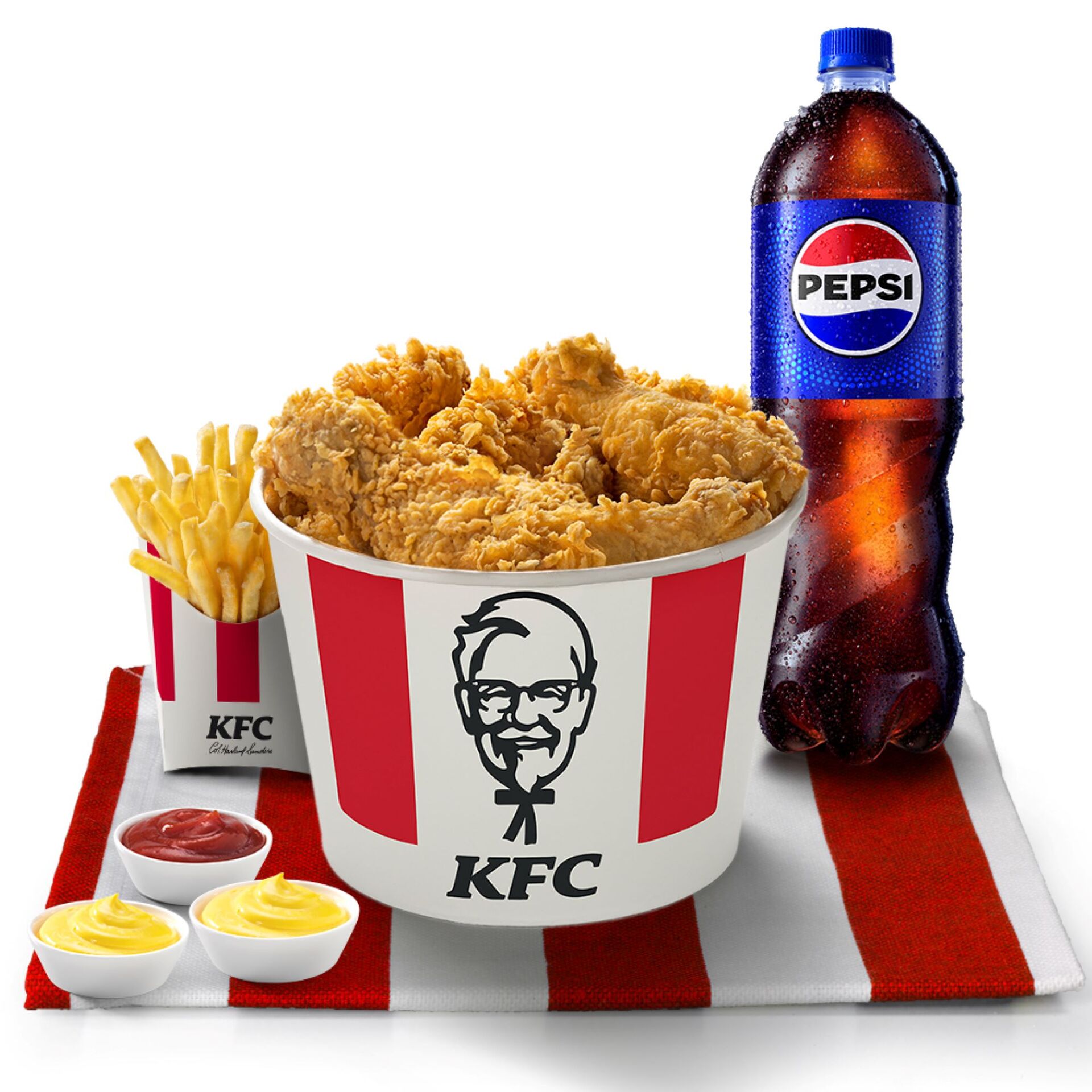 KFC. Баскет M Крылышки и Ножки Комбо